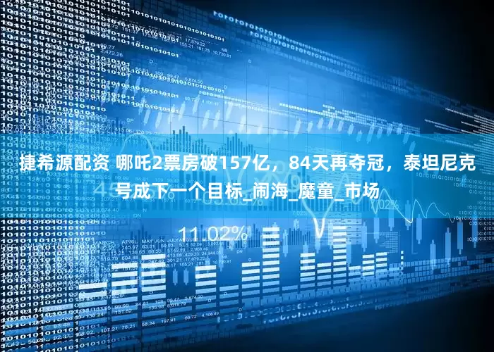 捷希源配资 哪吒2票房破157亿，84天再夺冠，泰坦尼克号成下一个目标_闹海_魔童_市场