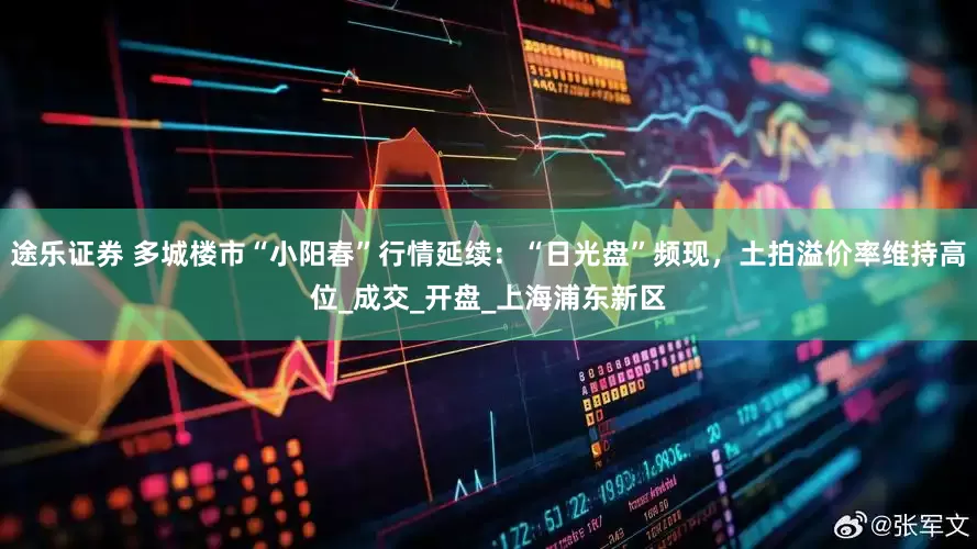 途乐证券 多城楼市“小阳春”行情延续：“日光盘”频现，土拍溢价率维持高位_成交_开盘_上海浦东新区