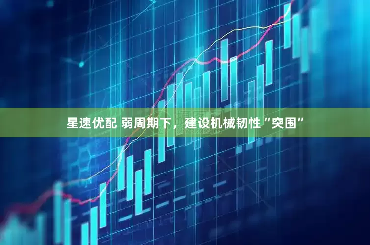 星速优配 弱周期下，建设机械韧性“突围”
